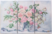 Ever to the Earth - 20 x 30 triptych